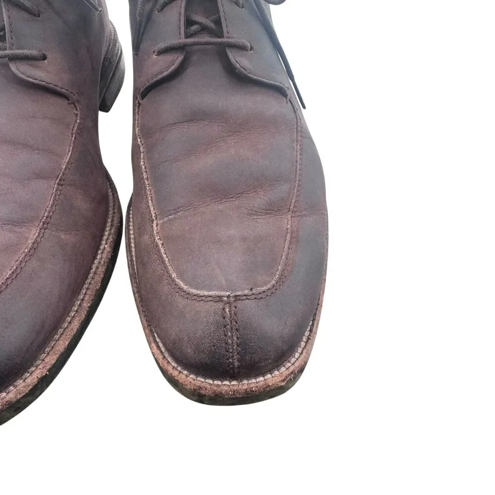 Cole Haan Mens Wagner Grand Apron Chukka Boot Brown Waterproof C28633 Size 9 M